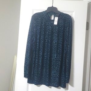 Lane Bryant Emerald Green blouse